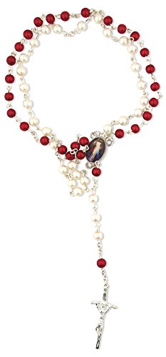 Deluxe Divine Mercy Rosary and Booklet