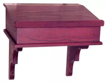 Multi-Purpose Wall-Mounted Registration Station with Flip-Up Surface for Easy Access and Organization