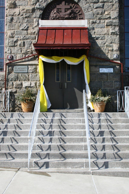 Official Papal Church Bunting for 6' to 7' Doors