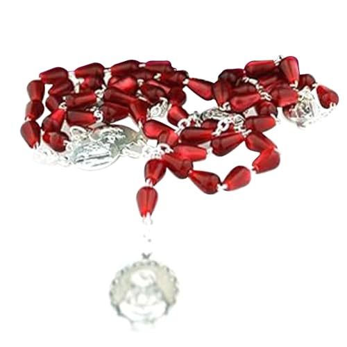 Vatican Imports Seven Sorrows Chaplet with Devotion to The Sorrowful Mother Book