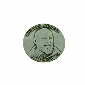 Saint Padre Pio Visor Clip