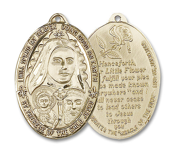 ST. THERESE - 1 3/8 x 1