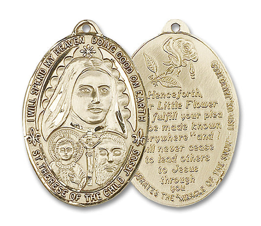 ST. THERESE - 1 3/8 x 1