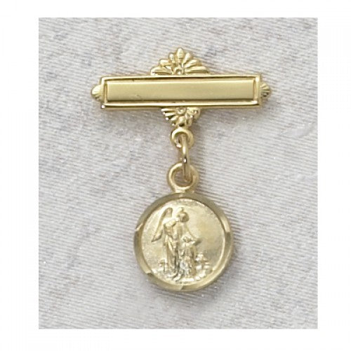 G/SS GUARDIAN ANGEL BABY PIN