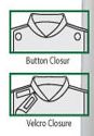 Popular Front Wrap Clergy Alb – Pearl White Linen-Look Poly/Rayon Blend with Covered Shoulder Button Closure - X-Large