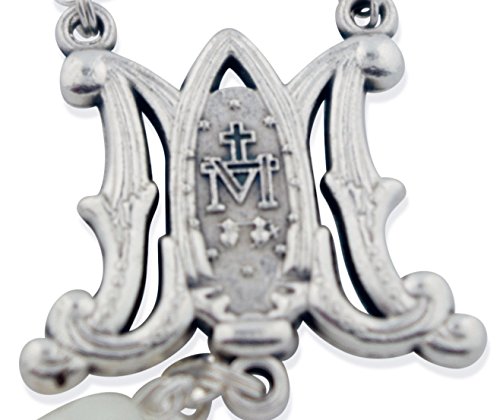 Deluxe Mother of Pearl Catholic Rosary