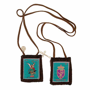 Catholic Holy Figure Saint Scapular (Saint Michael)