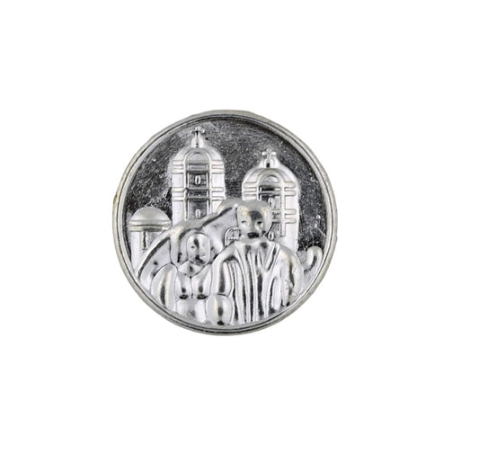Las Arras Matrimoniales: A Set of 13 Silver-Tone Wedding Coins for a Prosperous Union