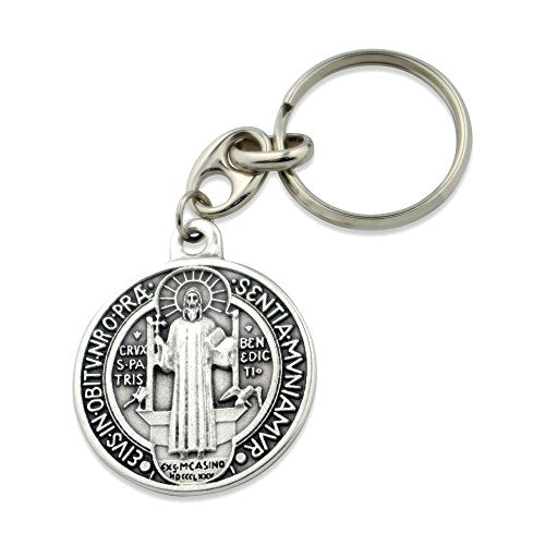 Saint Benedict Medal Key Chain
