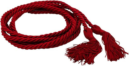 Red Altar Server Rope Cincture – Four Elegant Color Options, Made in Italy