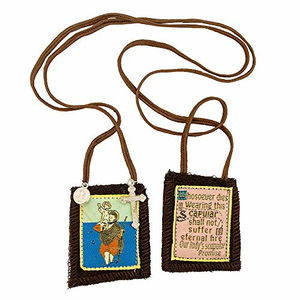 Catholic Holy Figure Saint Scapular (Saint Christopher)