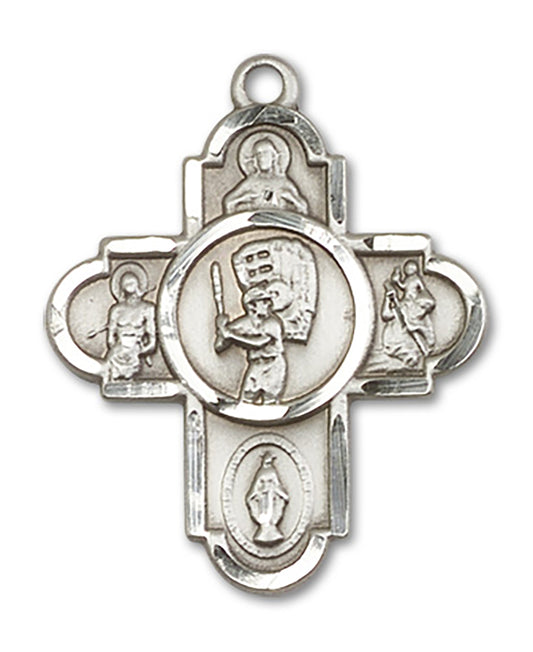 Sterling Silver Sport Medal