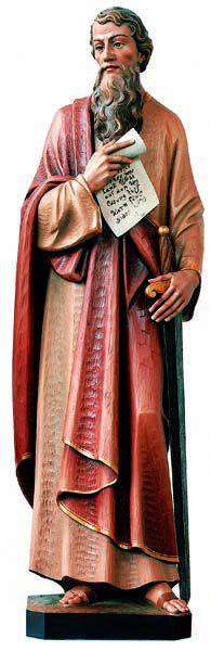 Hand Carved in Linden Wood or Fiberglass St. Paul the Apostle Statue | Made in Italy