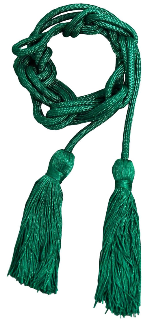 Traditional Green Clergy Rope Belt – Liturgical Cincture for Priests & Deacons