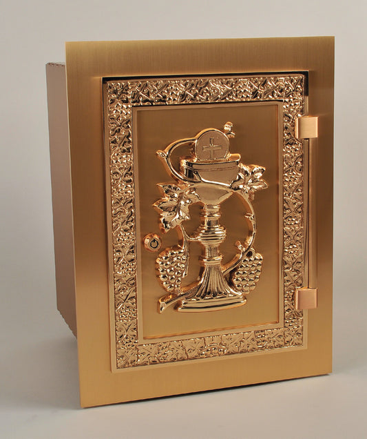 Bread Of Life Wall Tabernacle | Bronze