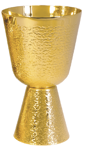 Majesty 24K Gold Talon Textured Communion Chalice