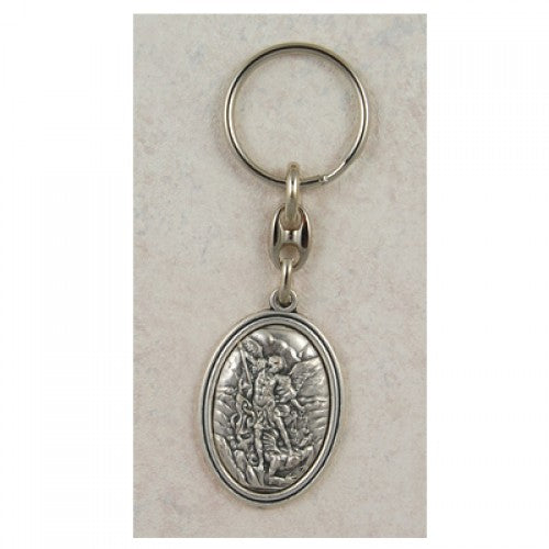 ST. MICHAEL KEYRING