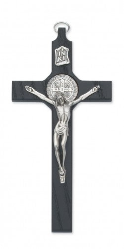 8" BLACK ST. BENEDICT CRUCIFIX
