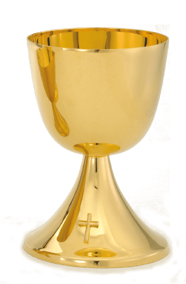 Eterna 24K Gold Plated High Polish Communion Chalice