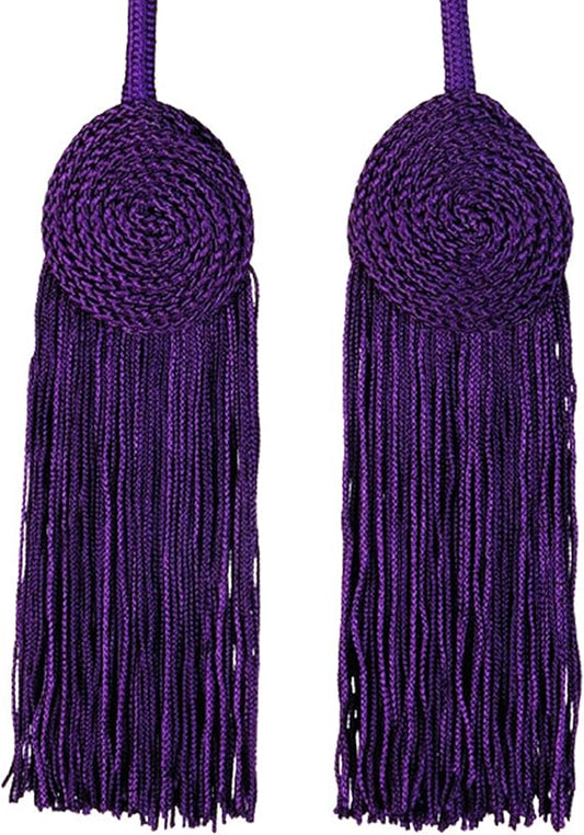 Village Gift Importers “Faithful Service” Cincture – Italian Rope Belt in Purple, Green, Red & White
