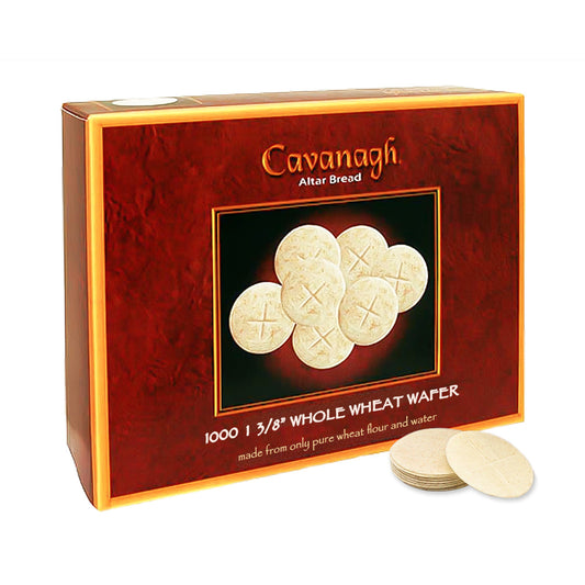 Whole Wheat Communion Wafers 1-3/8" (Box of 1000) - Cavanagh