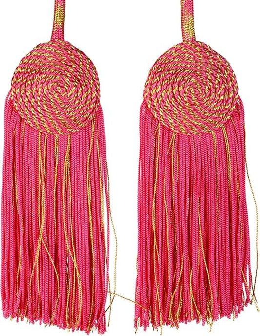 Village Gift Importers “Light of Service” Rose Gold Cincture – Vestment Rope with Golden Embellishment