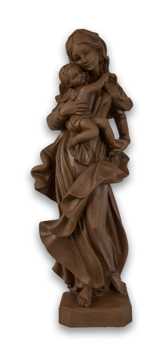 11.5-Inch Bavarian Madonna Statue – Virgin Mary Figurine