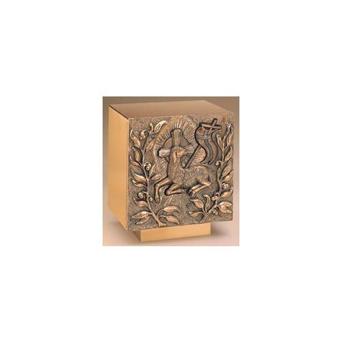 Tabernacle - Lamb Motif | Bronze | Door Opening