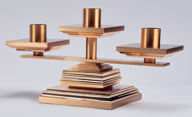 Altar Candelabra | Multiple Sizes Available | High Polish Bronze
