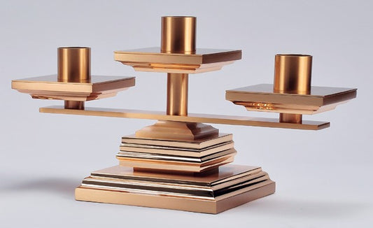 Altar Candelabra | Multiple Sizes Available | High Polish Bronze