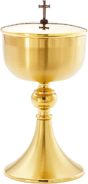 Radiant 24K Gold Plated Ciborium