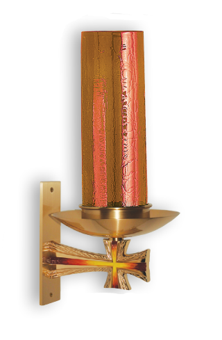Wall Mount Sanctuary Lamp | Sanctuary - Brass or Bronze