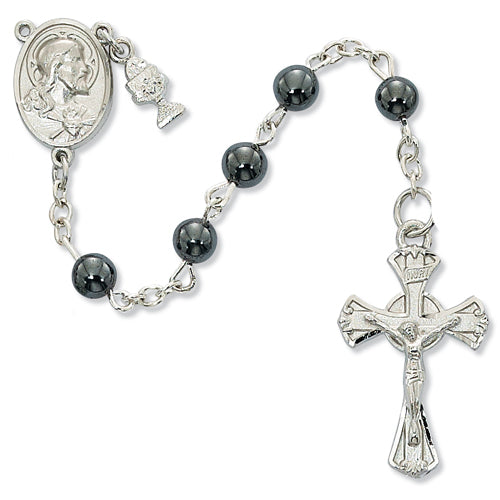RF 6MM HEMATITE ROSARY