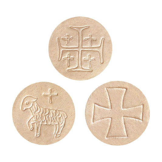 1 1/2" Special Whole Wheat Host Wafer