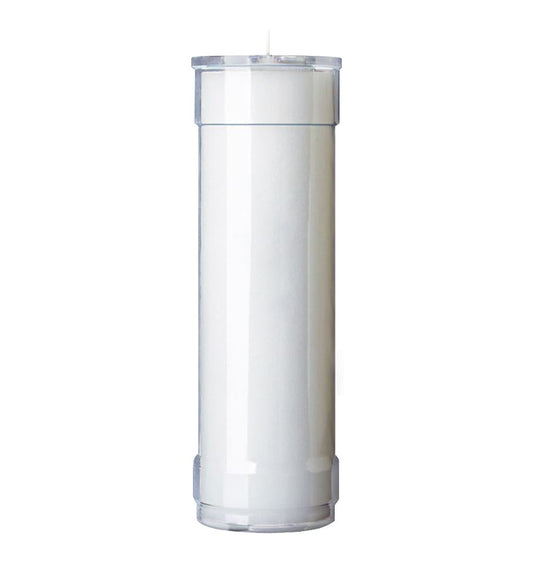 6 Day Clear Plastic Insert Candles, Sold by the Case 2 DOZEN