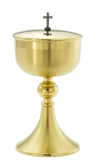 Radiant 24K Gold Plated Ciborium