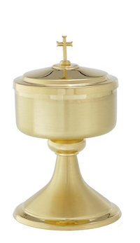 Graceful Satin Gold Ciborium