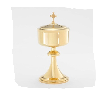 Heavenly Glow Gold-Plated Ciborium