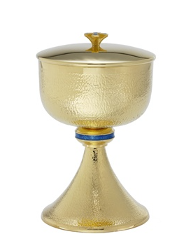 Golden Weave 24K Gold-Plated Ciborium