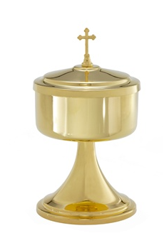 Exquisite 24K Gold-Plated Ciborium