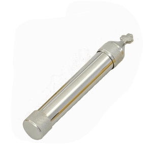 Silver-Plated Holy Water Sprinkler with Cross Accent