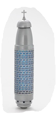 Original Flame-Like Cemetery Memorial Light