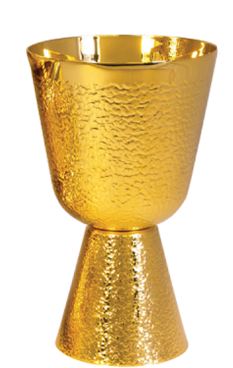Majesty 24K Gold Talon Textured Communion Chalice