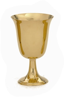 Celeste 24K Gold Plated Communion Chalice