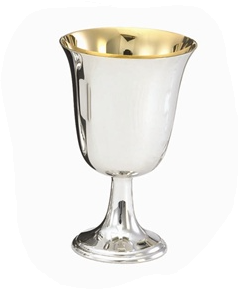 Serenity Silver-Plated Communion Chalice