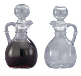 Eterna Liturgical Cruets – 5.25-Inch, 6 oz. Capacity Each