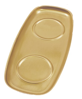 Elysian Brass Liturgical Tray