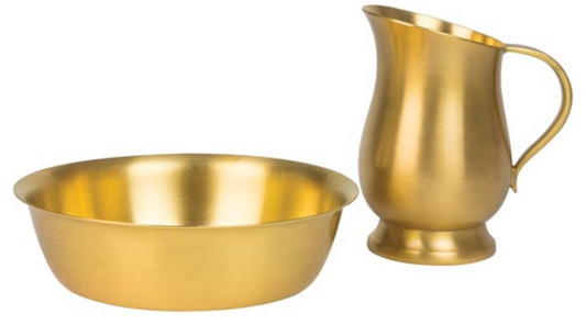 Radiant Gold Lavabo Pitcher Set