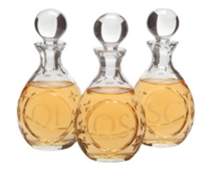 Luminous Lead Crystal Chrismal Set