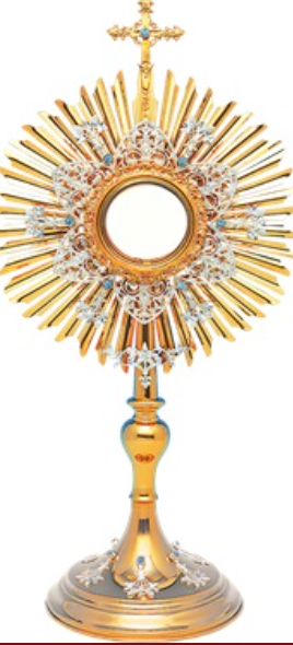 Eternal Light Monstrance with Bluestone
